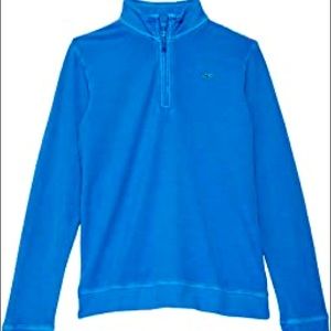 NWT Boys sz 6 Vineyard Vines farmer-dyed 1/4 zip